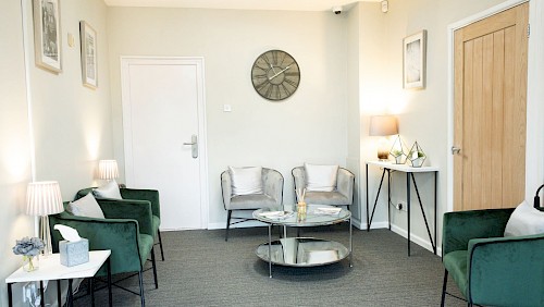 Jones Memorials, Dudley, consultation room to discuss your masonry requirements.