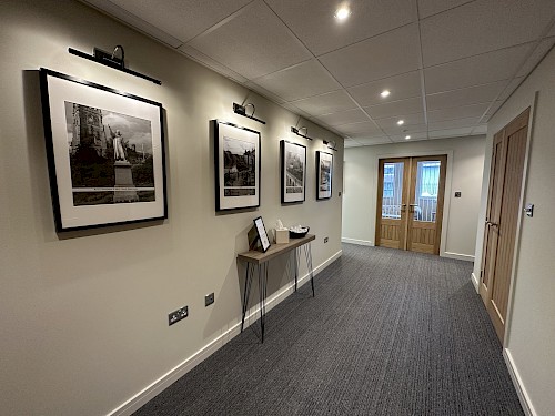 Kidderminster and Stourport Funeral Directors Chapel of Rest Hallway
