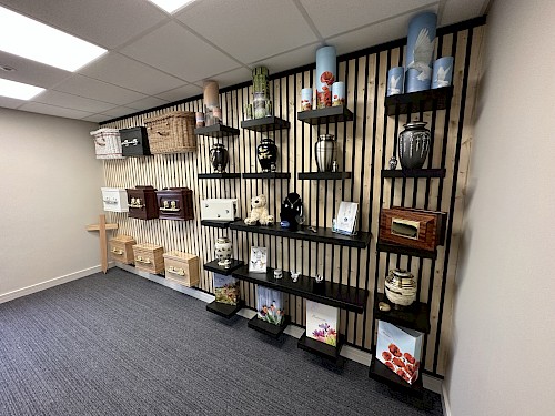 Kidderminster and Stourport Funeral Directors Urns and Scatter Tubes