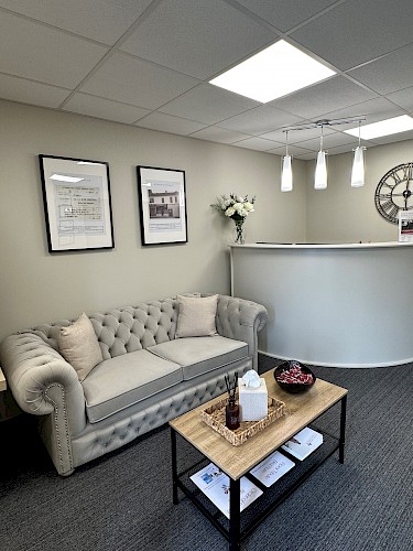 Kidderminster and Stourport Funeral Directors Reception Area